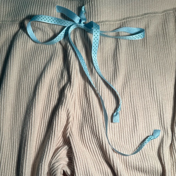 American Rag Cie Ribbed Cuffed Drawstring Joggers ~ L - Picture 2 of 7